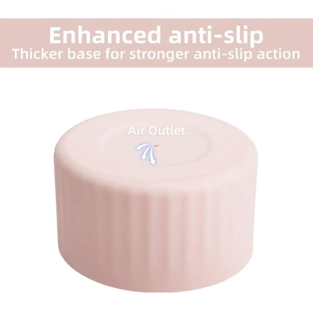 Protective Silicone Boot Sleeve Cover for Stanley Quencher 20-40oz Tumbler Rose